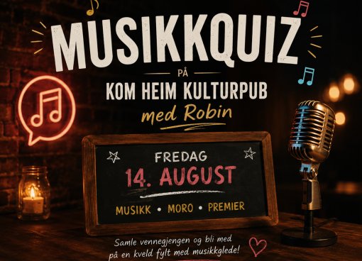 Musikkquiz på Kom Heim